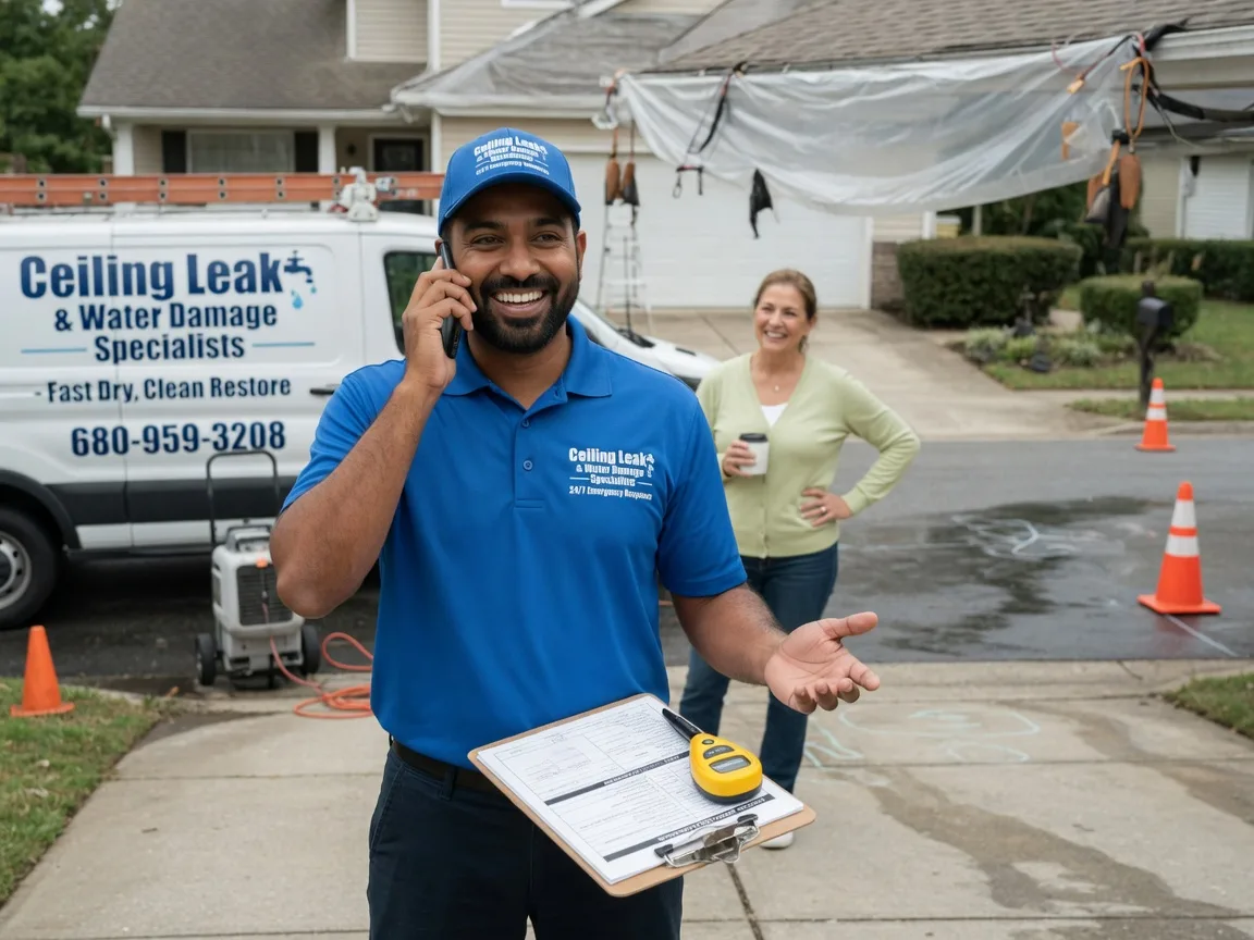 Ceiling Leak Cleanup Pine Valley, NY FAQs
